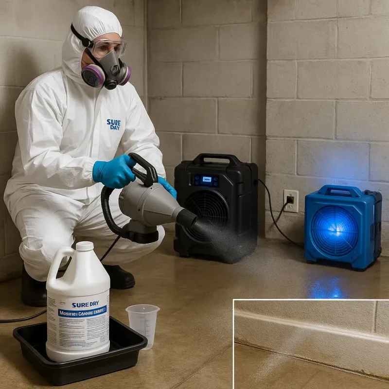 Sanitization and Odor Removal process in Jackson, GA